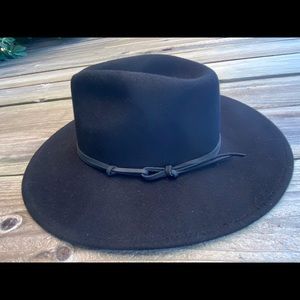 Wyeth Billy Black Rancher Hat Adjustable